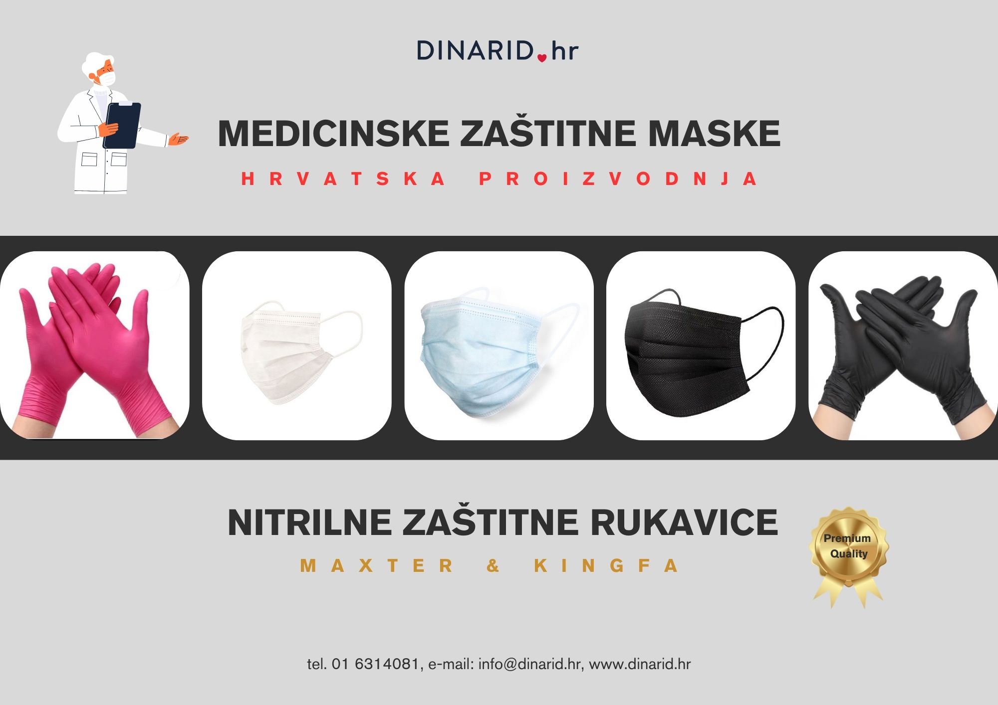 Zaštitne maske i rukavice 