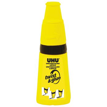 Ljepilo univerzalno   35ml Twist&Glue UHU.39625 crno