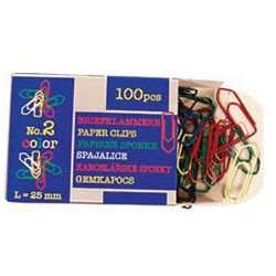 Spajalice ručne boja br.2 pk100 Nikomill boja