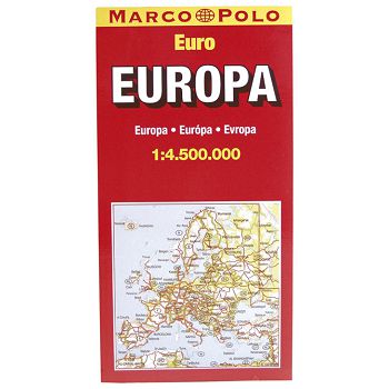 Auto karta Europe složiva Trsat