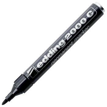Marker permanentni 1,5-3 mm okrugli vrh Edding 2000C crni