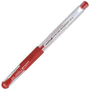Roler 0,38 mm gel grip (uložak UMR-1) Uni-Mitsubishi UM-151 crveni