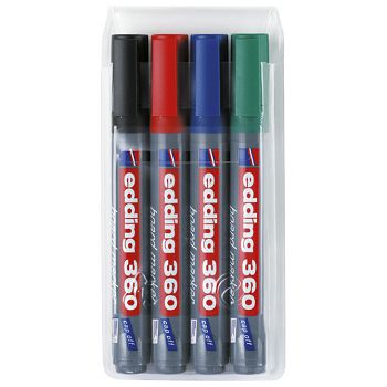 Marker za bijelu ploču 1,5-3 mm Edding 360/4 S blister
