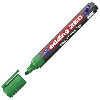 Marker za bijelu ploču 1,5-3 mm Edding 360 zeleni