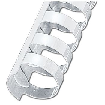 Spirala plastična fi- 6 mm pk100 Fornax bijela
