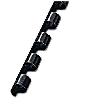 Spirala plastična fi- 6 mm pk100 Fornax crna