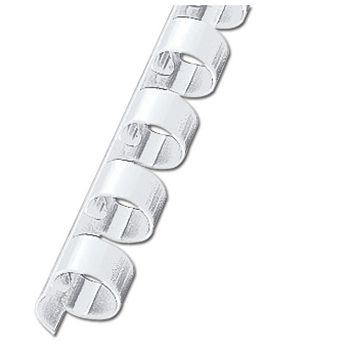 Spirala plastična fi-19 mm pk100 Fornax bijela