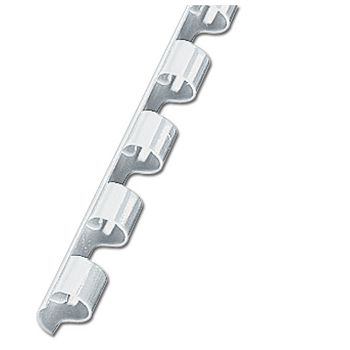 Spirala plastična fi-32 mm oval pk50 Fornax bijela