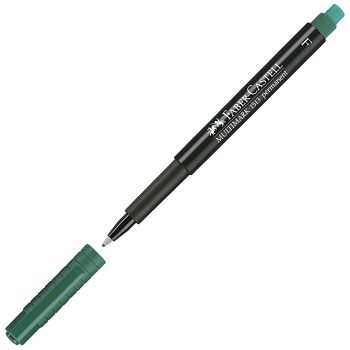 Marker permanentni 0,6 mm Multimark Faber-Castell 151363 zeleni