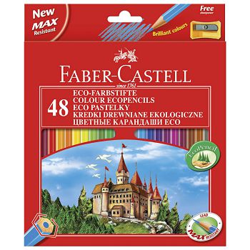 Boje drvene  48boja Faber-Castell 120148 blister