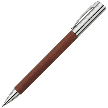 Olovka tehnička 0,7mm drveno tijelo (drvo kruške) Ambition Faber-Castell 138131 smeđa **SELECTIVE!!