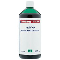 Tinta za marker permanentni 1000ml Edding T1000 zelena