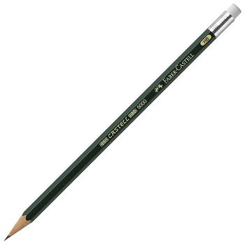 Olovka grafitna HB s gumicom Castell 9000 Faber-Castell 119200