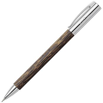 Olovka tehnička 0,7mm drveno tijelo (drvo kokos) Ambition Faber-Castell  138150 smeđe/crna **SELECTIVE!!