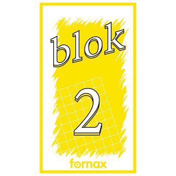 Blok za bilješke  65x115 mm 50L br.2 Fornax