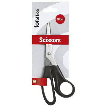 Škare uredske 18 cm FORoffice plave blister