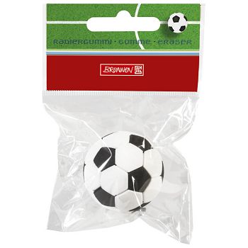 Gumica Nogomet fi 3,5 cm Brunnen 10-29890 38 bijelo/crna blister