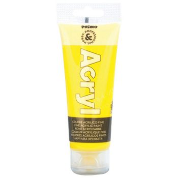 Boja akrilna  75ml pvc tuba Primo 420TA75201 žuta