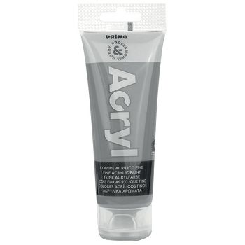 Boja akrilna  75ml pvc tuba Primo 420TA75910 srebrna