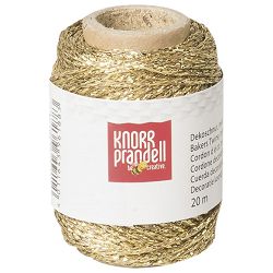 Špaga ukrasna metalik fi-1,5 mm/20m Knorr Prandel 21-6266171 zlatna