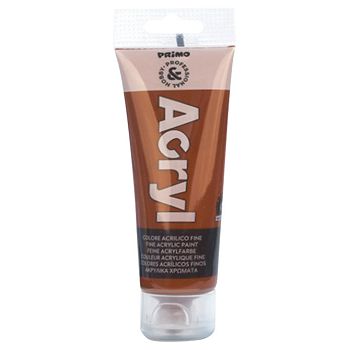 Boja akrilna  75ml pvc tuba Primo 420TA75730 smeđa