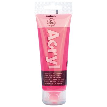 Boja akrilna  75ml pvc tuba Primo 420TAF75370 fluorescentno roza