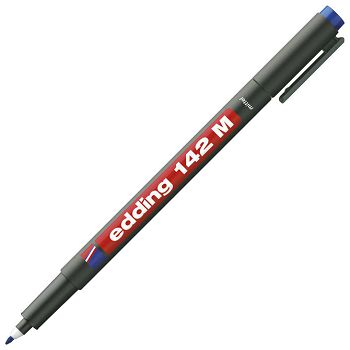 Marker OHP permanentni 1mm Edding 142 M plavi