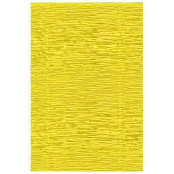 Papir krep 180g 50x250 cm Cartotecnica Rossi 575 jarko žuti