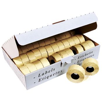 Etikete u roli 26x16 mm odljepljive oble dvoredne pk36 Printex bijele