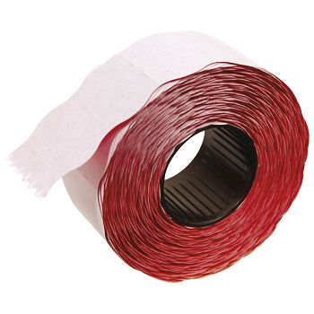 Etikete u roli 26x16 mm oble dvoredne pk36 Printex crvene