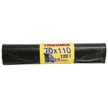 Vreća za smeće 120L 70x110 cm HD pk20 Trgomix