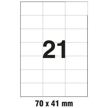 Etikete ILK  70x41 mm pk100L Markin 210C523