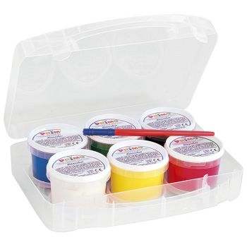 Boja tempera za ruke 100g u čaši 6boja Primo 221TD100SP