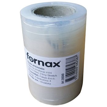 Folija za omatanje mini 10cm/100m Stretch Fornax prozirna!!
