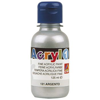 Boja akrilna 125ml Primo 402TA125910 srebrna