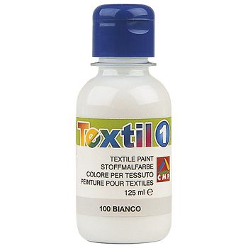 Boja tempera za tekstil 125ml Primo 410TX125100 bijela