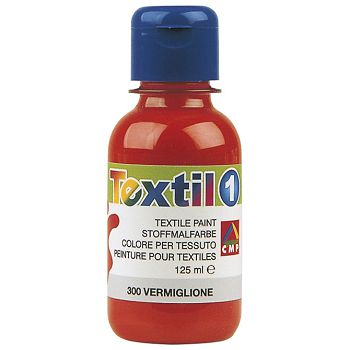 Boja tempera za tekstil 125ml Primo 410TX125300 crvena