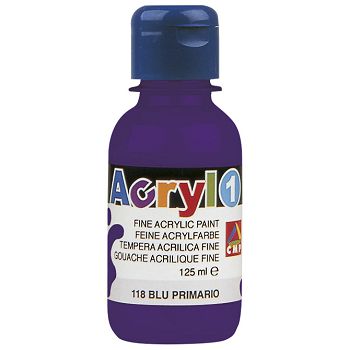 Boja tempera za tekstil 125ml Primo 410TX125400 ljubičasta