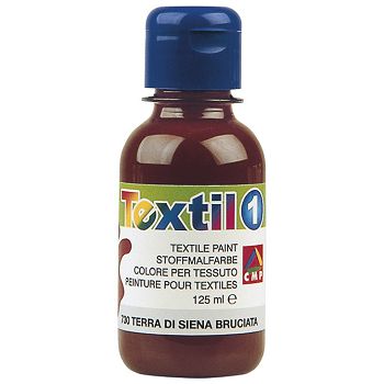 Boja tempera za tekstil 125ml Primo 410TX125730 smeđa siena