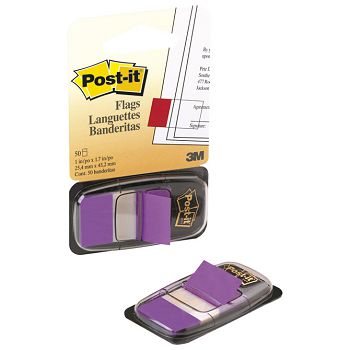 Zastavica 25,4x43,2 mm 50L Post-it 3M.680-8 ljubičasta blister