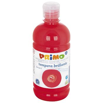 Boja tempera  0,5 litre Primo base 202BR500300 crvena