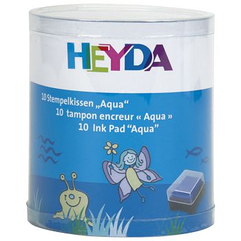 Jastučić za pečat 10boja Aqua Heyda 20-48884 72
