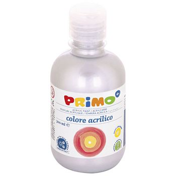 Boja tempera akrilna 300ml Primo 400TA300910 srebrna