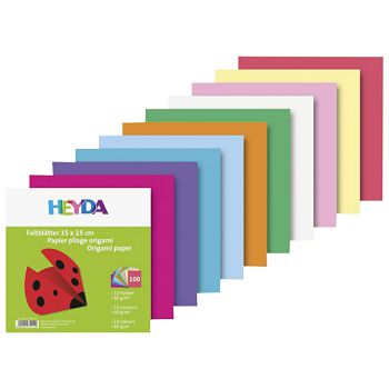 Papir Origami 15x15 cm 60g pk100 Heyda 20-48755 14