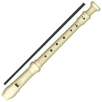 Instrument blok flauta plastičničistač Arda 117M