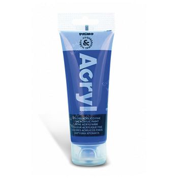 Boja akrilna  75ml pvc tuba Primo 420TA75500 plava ultramarin