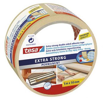 Traka ljepljiva obostrana 50 mm/5m Extra Tesa 5670 -0