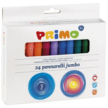 Flomaster školski  24boje Primo Jumbo CMP.604JUMBO24 blister