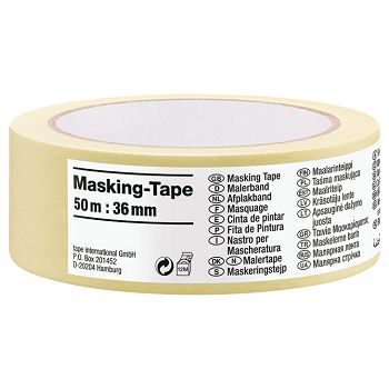 Traka ljepljiva krep 36 mm/50m Universal budget Tesa 8257