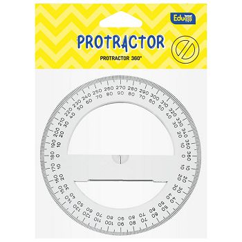 Kutomjer 360° pvc 10 cm Educa blister